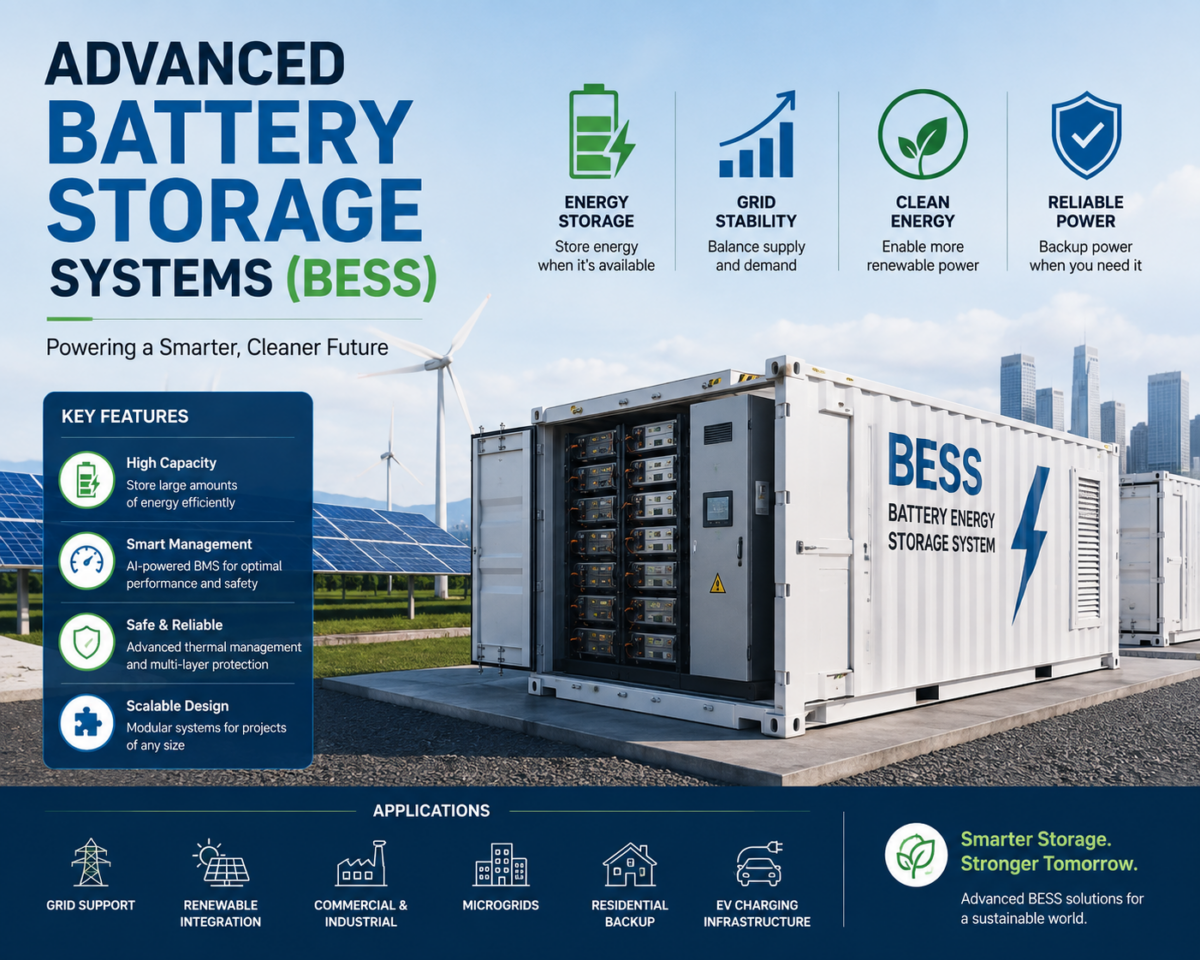 Advanced Battery Storage Systems (BESS) supply chain and U.S. domestic manufacturing