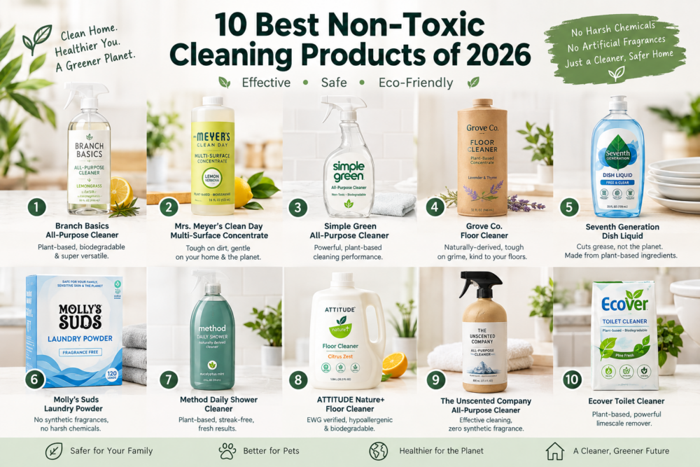10 Best Non-Toxic Cleaning Products of 2026