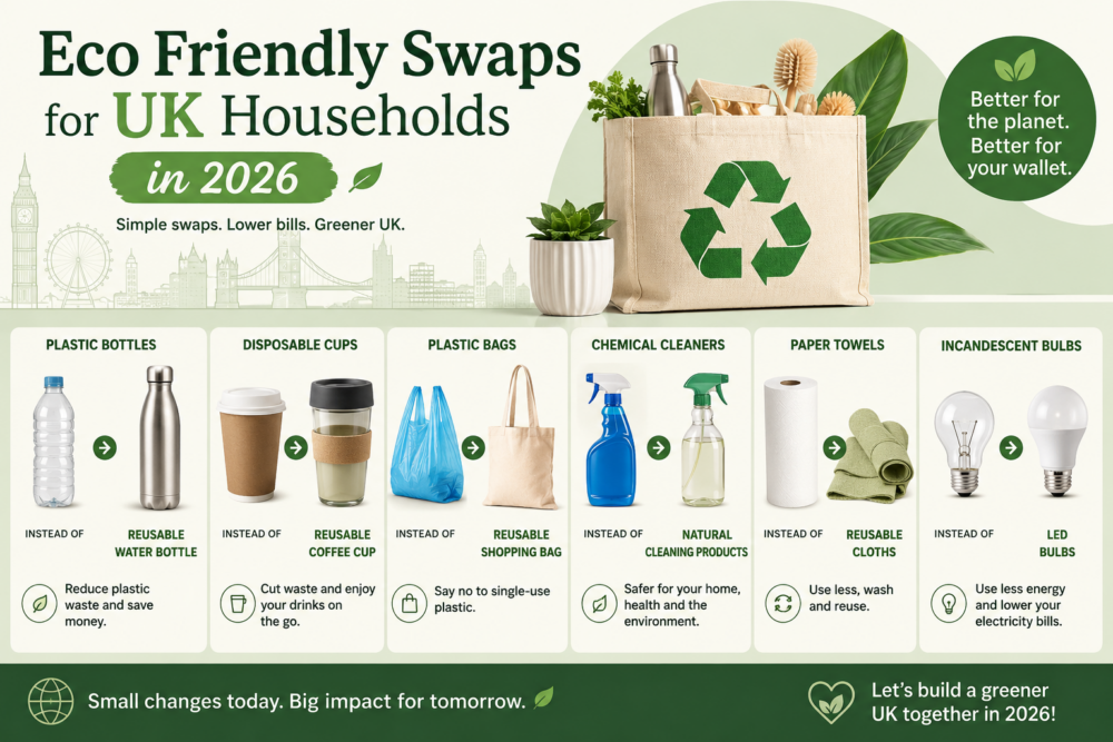 Eco Friendly Swaps for UK Households in 2026
